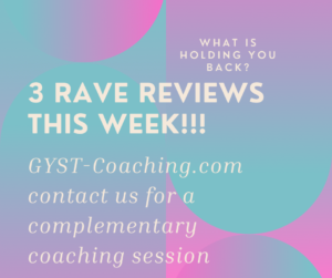 Three Rave reviews For June Carter of GYST* Success Coaching